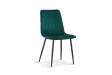 Lot de 4 Chaises de Salle à Manger Willis en Velours Vert – Élégance & Confort