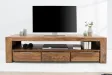 Meuble TV MAKASSAR 170cm Bois Massif de Sheesham  - Adenia Home