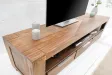 Meuble TV MAKASSAR 170cm Bois Massif de Sheesham  - Adenia Home