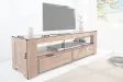 Meuble tv bois massif |Meuble tv moderne de 135cm en bois massif co...