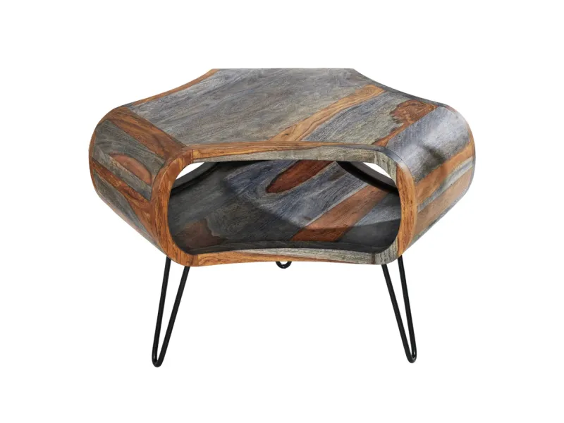 Table Basse en Bois 105cm Mango pas cher