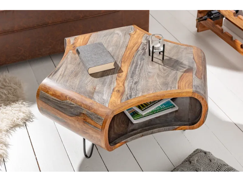 Table Basse en Bois 105cm Mango pas cher