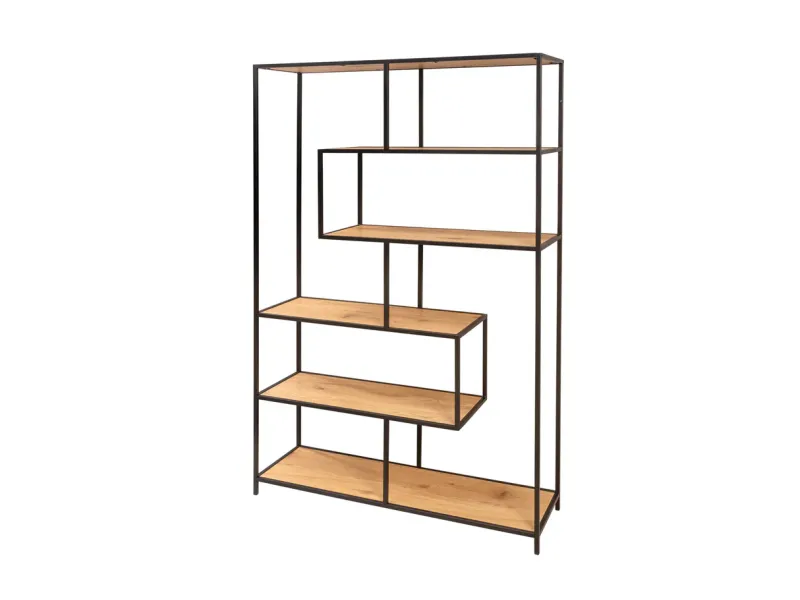 Étagère SLIM LINE – 185 x 115 cm – Aspect chêne sauvage