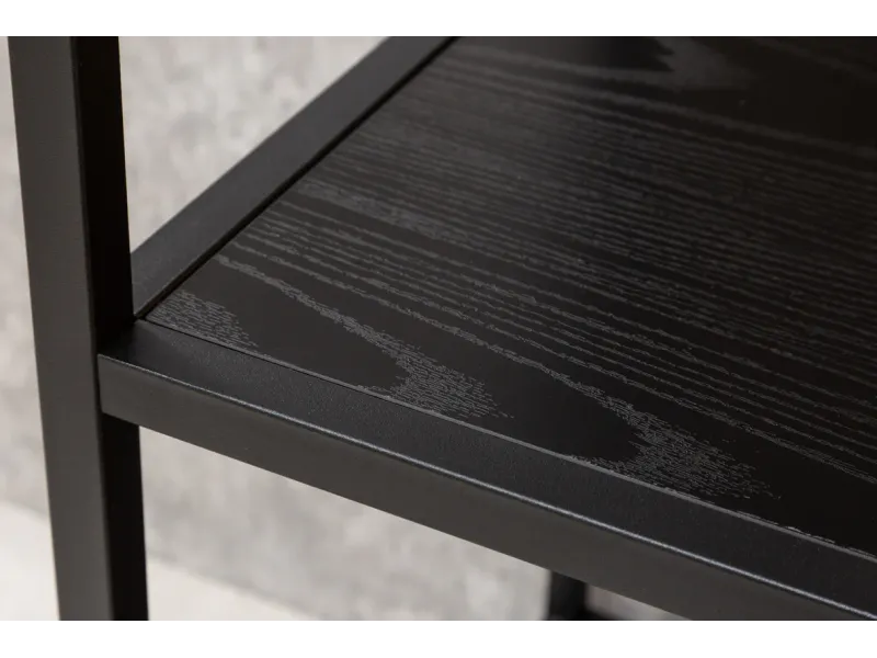 Étagère SLIM LINE – 185 x 115 cm – Aspect bois de frêne noir