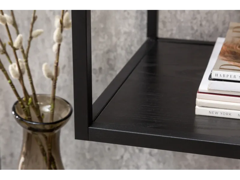 Étagère SLIM LINE – 185 x 115 cm – Aspect bois de frêne noir