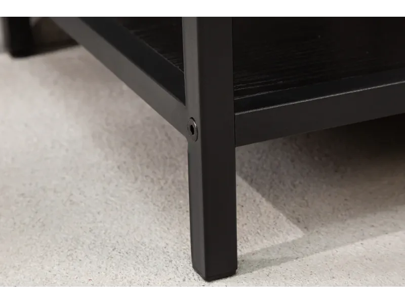 Étagère SLIM LINE – 185 x 115 cm – Aspect bois de frêne noir