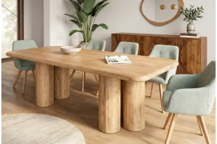 Table de salle à manger 240 cm bois de manguier |  Adénia home