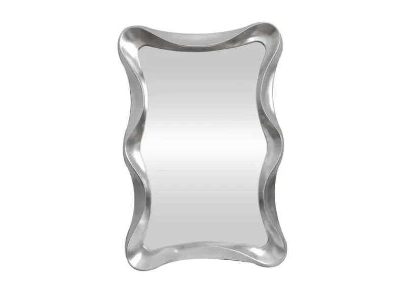 Miroir mural rectangulaire simple 160cm coloris noir pas cher