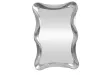 Miroir mural rectangulaire simple 160cm coloris noir pas cher