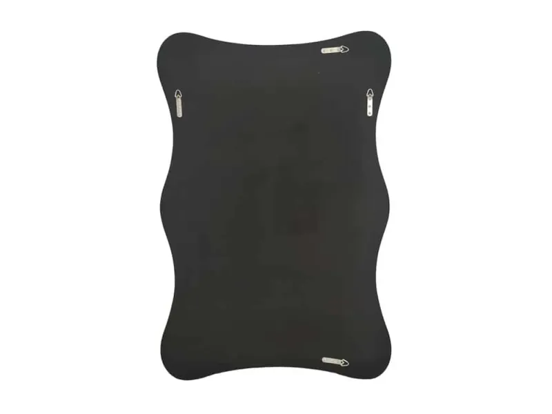 Miroir mural rectangulaire simple 160cm coloris noir pas cher