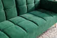 Canapé convertible Boutique 215 cm velours vert émeraude — Adeniahome