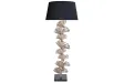 Lampadaire Ginkgo 95 cm aluminium argenté — Artisanal