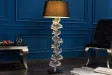 Lampadaire Ginkgo 95 cm aluminium argenté — Artisanal