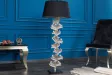 Lampadaire Ginkgo 95 cm aluminium argenté — Artisanal