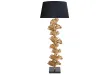 Lampadaire Ginkgo 95 cm aluminium doré — Artisanal