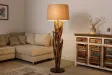 Lampadaire teck massif Wild Nature 150 cm — Adeniahome