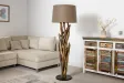 Lampadaire teck massif Wild Nature 150 cm — Adeniahome