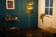 Lampadaire Ginkgo 160 cm doré — 3 lumières métal | Adeniahome