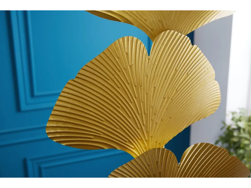 Lampadaire Ginkgo 160 cm doré — 3 lumières métal | Adeniahome