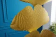 Lampadaire Ginkgo 160 cm doré — 3 lumières métal | Adeniahome