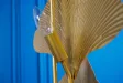Lampadaire Ginkgo 160 cm doré — 3 lumières métal | Adeniahome