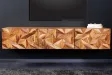 Meuble TV suspendu Alpine 160 cm — Sheesham massif naturel