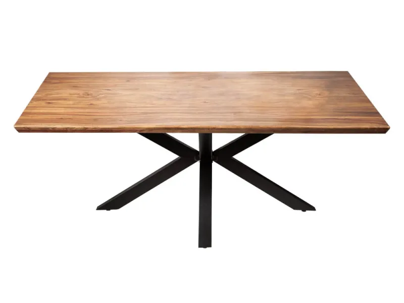 Table à manger sheesham massif 180 cm — Galaxie II