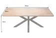 Table à manger sheesham massif 180 cm — Galaxie II