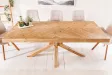 Table à manger Mosaic 200 cm en pin massif naturel — Adeniahome