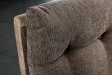 Banc BIG GEORGE 160 cm velours taupe — Confort et élégance