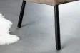 Banc BIG GEORGE 160 cm velours taupe — Confort et élégance