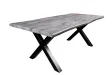 Table à manger WILD 160 cm chêne sauvage blanchi — Adeniahome