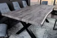 Table à manger WILD 160 cm chêne sauvage blanchi — Adeniahome