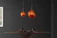 Suspension verre Liquid Diamond 20 cm cuivre — Luminaire chaleureux
