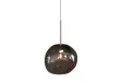 Suspension verre Liquid Diamond 20 cm fumé — Luminaire design