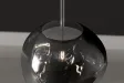 Suspension verre Liquid Diamond 20 cm fumé — Luminaire design