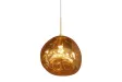 Grande suspension verre Liquid Diamond 35 cm or — Luminaire élégant
