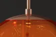Grande suspension verre Liquid Diamond 35 cm cuivre — Luminaire