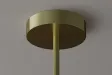 Suspension 5 globes verre doré Liquid Diamond 91 cm — Design