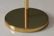 Lampadaire 7 globes verre doré Liquid Diamond 170 cm — Sculpture