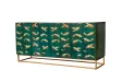 Buffet manguier 3D turquoise et or 180 cm — Golden Lagoon