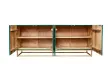 Buffet manguier 3D turquoise et or 180 cm — Golden Lagoon