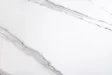 Table basse Dancing Rings pivotante céramique marbre blanc 80-135 cm