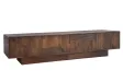 Meuble TV Art Déco manguier massif 200 cm brun — Adeniahome