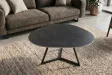 Table basse céramique grise 90 cm — Collection Marvelous