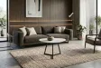 Table basse céramique blanche 70 cm — Collection Marvelous