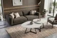 Table basse céramique blanche 70 cm — Collection Marvelous