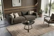 Table basse céramique 70 cm Aurora Oro noir or sable — Marvelous
