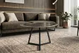 Table basse céramique 70 cm Aurora Oro noir or sable — Marvelous