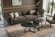 Table basse céramique grise 70 cm — Collection Marvelous